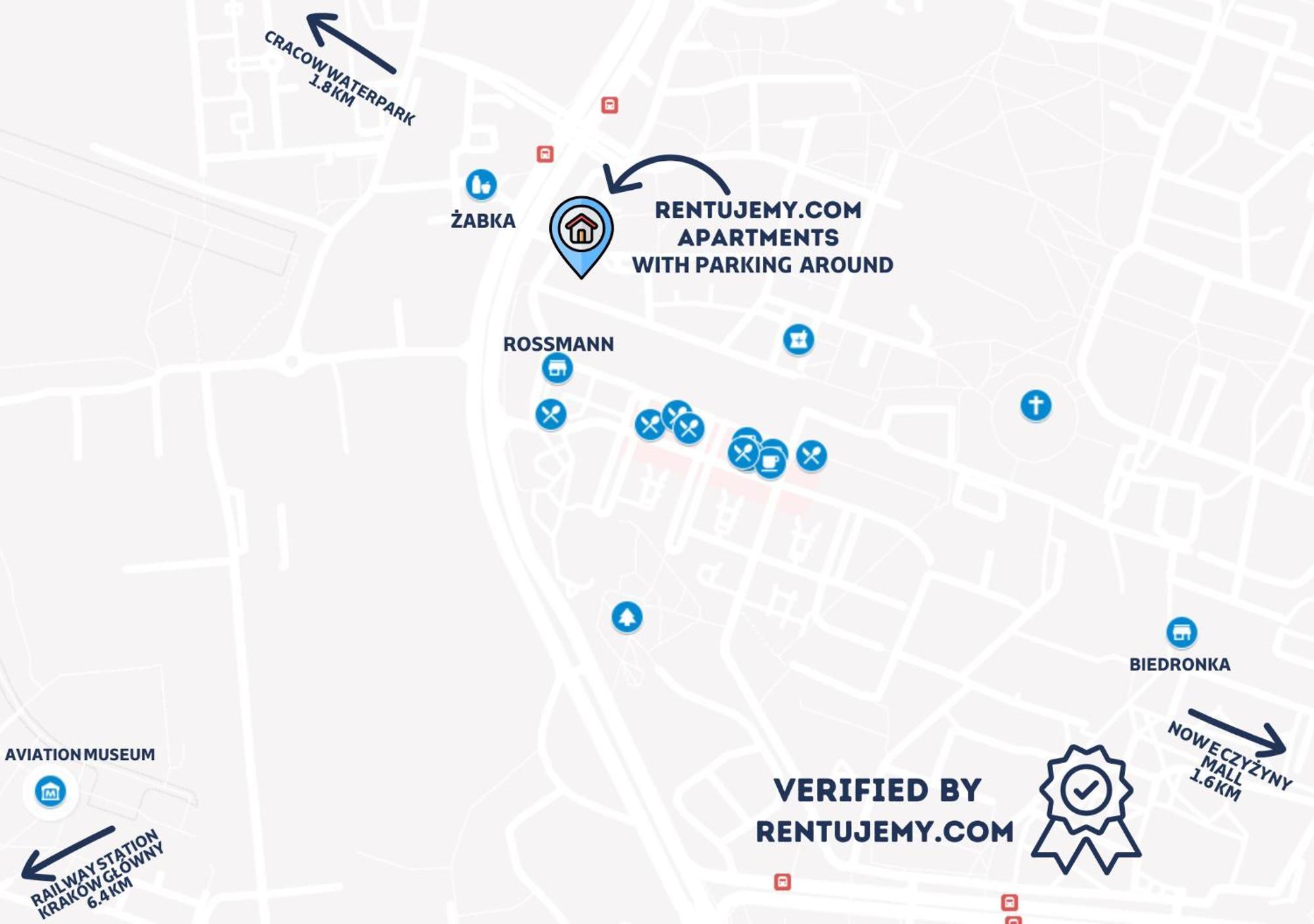 Krakow Czyzyny - Terrace By Rentujemy Apartment Екстериор снимка